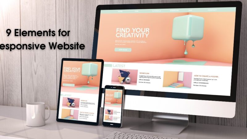 9 Elements for Responsive Website