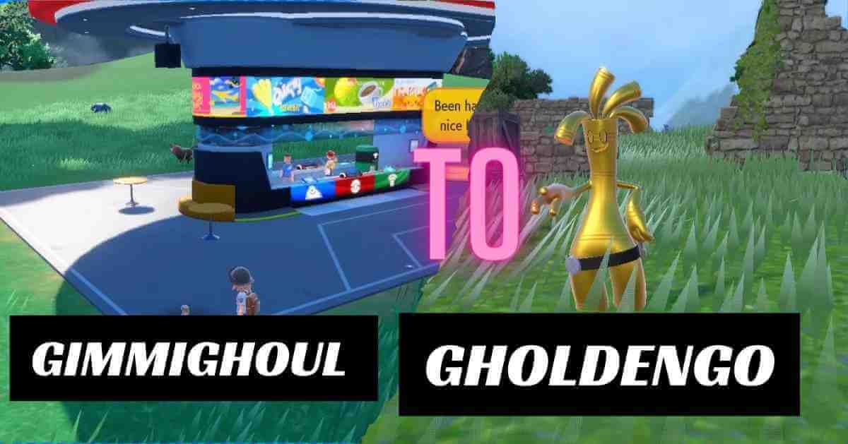 The Gimmighoul Evolution from Gholdengo