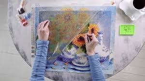 How to start making a diamond painting