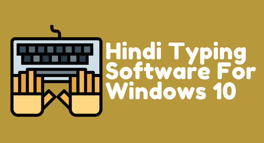 How to change Hindi typing software in windows10